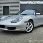 Porsche Boxster 986 2.5 – vue trois-quarts avant droite
