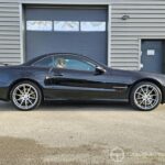 Mercedes SL 500 R230 – profil gauche avec toit fermé