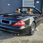 Mercedes SL 500 R230 – vue arrière décapotée