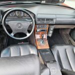 Mercedes 300 SL-24 R129 – tableau de bord et console centrale