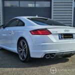 Audi TTS Coupé 2.0 TFSI Quattro – vue trois-quarts arrière droite