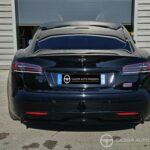 Tesla Model S Plaid – vue arrière