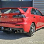 Mitsubishi Lancer Evo X 2,0 T 295 MR TC-SST — vue trois-quarts arrière opposée