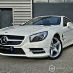 Mercedes SL 400 AMG (R231) V6 bi-turbo 333 ch — vue trois-quarts avant
