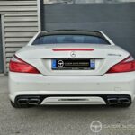 Mercedes SL 400 AMG (R231) V6 bi-turbo 333 ch — vue arrière toit fermé