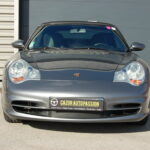 Porsche 911 type 996 Carrera 2 Cabriolet 3.6 320 ch — vue de face
