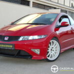 Honda Civic Type R FN2 2.0 i-VTEC 201 ch — Heritage Pack GP — vue trois-quarts avant