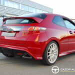 Honda Civic Type R FN2 2.0 i-VTEC 201 ch — Heritage Pack GP — vue trois-quarts arrière