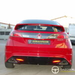 Honda Civic Type R FN2 2.0 i-VTEC 201 ch — Heritage Pack GP — vue arrière