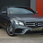 Mercedes Classe E 350d 260 ch Sport Line 9G-Tronic — vue trois-quarts avant opposée
