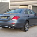 Mercedes Classe E 350d 260 ch Sport Line 9G-Tronic — vue arrière trois-quarts