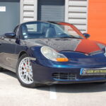 Porsche Boxster 986 2.5 204 ch — boîte manuelle — vue trois-quarts avant