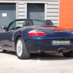 Porsche Boxster 986 2.5 204 ch — boîte manuelle — vue trois-quarts arrière