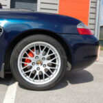 Porsche Boxster 986 2.5 204 ch — boîte manuelle — jante arrière