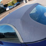 Porsche Boxster 986 2.5 204 ch — boîte manuelle — capote, vue de dessus