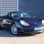 Porsche Boxster 986 2.5 204 ch — boîte manuelle — vue trois-quarts avant complémentaire