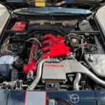 Porsche 944 Turbo Widerstandsfähig Outlaw Widebody — moteur, vue de dessus