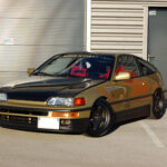 Honda Civic CRX EE8 — Swap B18C6 Integra Type R — vue avant complémentaire