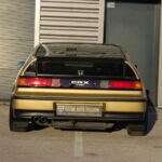 Honda Civic CRX EE8 — Swap B18C6 Integra Type R — vue arrière