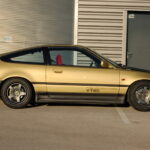 Honda Civic CRX EE8 — Swap B18C6 Integra Type R — profil opposé