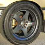 Honda Civic CRX EE8 — Swap B18C6 Integra Type R — jante avant