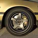 Honda Civic CRX EE8 — Swap B18C6 Integra Type R — jante arrière