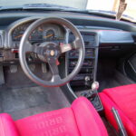 Honda Civic CRX EE8 — Swap B18C6 Integra Type R — poste de conduite