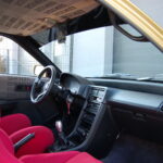 Honda Civic CRX EE8 — Swap B18C6 Integra Type R — habitacle côté passager