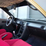 Honda Civic CRX EE8 — Swap B18C6 Integra Type R — habitacle avant