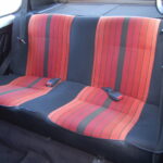Volkswagen Golf 1 GTI 1800 DX — banquette arrière