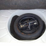 Volkswagen Golf 1 GTI 1800 DX — roue de secours