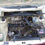 Volkswagen Golf 1 GTI 1800 DX — compartiment moteur
