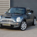 Mini Cooper S Cabriolet 1.6 170 ch — vue trois-quarts avant décapotée