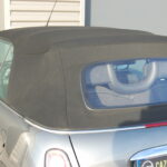 Mini Cooper S Cabriolet 1.6 170 ch — capote, vue de dessus
