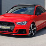 Audi RS3 Berline 2.5 TFSI 400 ch Quattro S tronic — vue trois-quarts avant