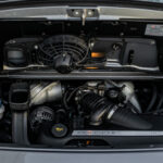 Porsche 911 type 997 Carrera S 3.8 355 ch Tiptronic S — compartiment moteur
