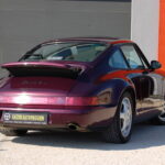 Porsche 911 type 964 Carrera 2 Phase 2 — vue trois-quarts arrière opposée