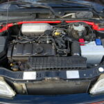 Peugeot 106 Rallye Phase 1 — compartiment moteur