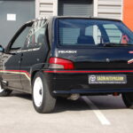 Peugeot 106 Rallye Phase 1 — vue trois-quarts arrière opposée