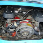 Porsche 911 3.0 SC — Backdating Carrera RS 2.7 — compartiment moteur