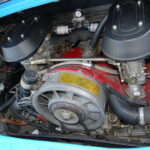 Porsche 911 3.0 SC — Backdating Carrera RS 2.7 — moteur, vue rapprochée