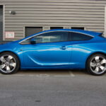 Opel Astra GTC OPC 2.0 Turbo 280 ch — profil opposé