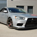 Mitsubishi Lancer Evolution X MR TC-SST — préparation 400 ch — vue trois-quarts avant opposée