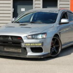 Mitsubishi Lancer Evolution X MR TC-SST — préparation 400 ch — vue trois-quarts avant
