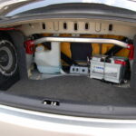 Mitsubishi Lancer Evolution X MR TC-SST — préparation 400 ch — coffre et installation audio