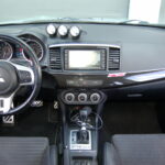 Mitsubishi Lancer Evolution X MR TC-SST — préparation 400 ch — tableau de bord et instrumentation