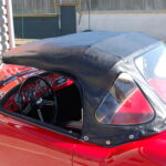 MG MGA 1600 MK1 Cabriolet — capote, détail