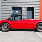 MG MGA 1600 MK1 Cabriolet — profil avec capote