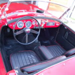 MG MGA 1600 MK1 Cabriolet — poste de conduite