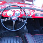 MG MGA 1600 MK1 Cabriolet — tableau de bord et volant